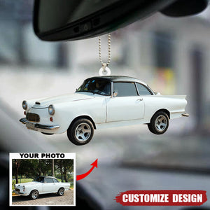 Personalized Truck/SUV/Car Upload Photo Hanging Ornament