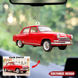 Personalized Truck/SUV/Car Upload Photo Hanging Ornament