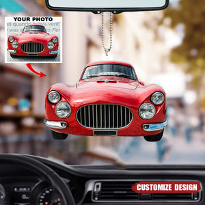 Personalized Truck/SUV/Car Upload Photo Hanging Ornament