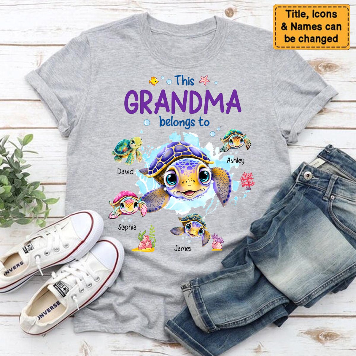 This Grandma Belongs To Shirt