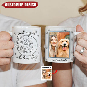 A Dog Will Teach You Unconditional Love - Dog Personalized Mug - Gift For Dog Lovers
