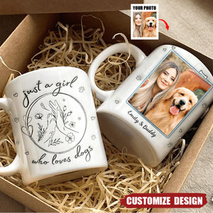 A Dog Will Teach You Unconditional Love - Dog Personalized Mug - Gift For Dog Lovers