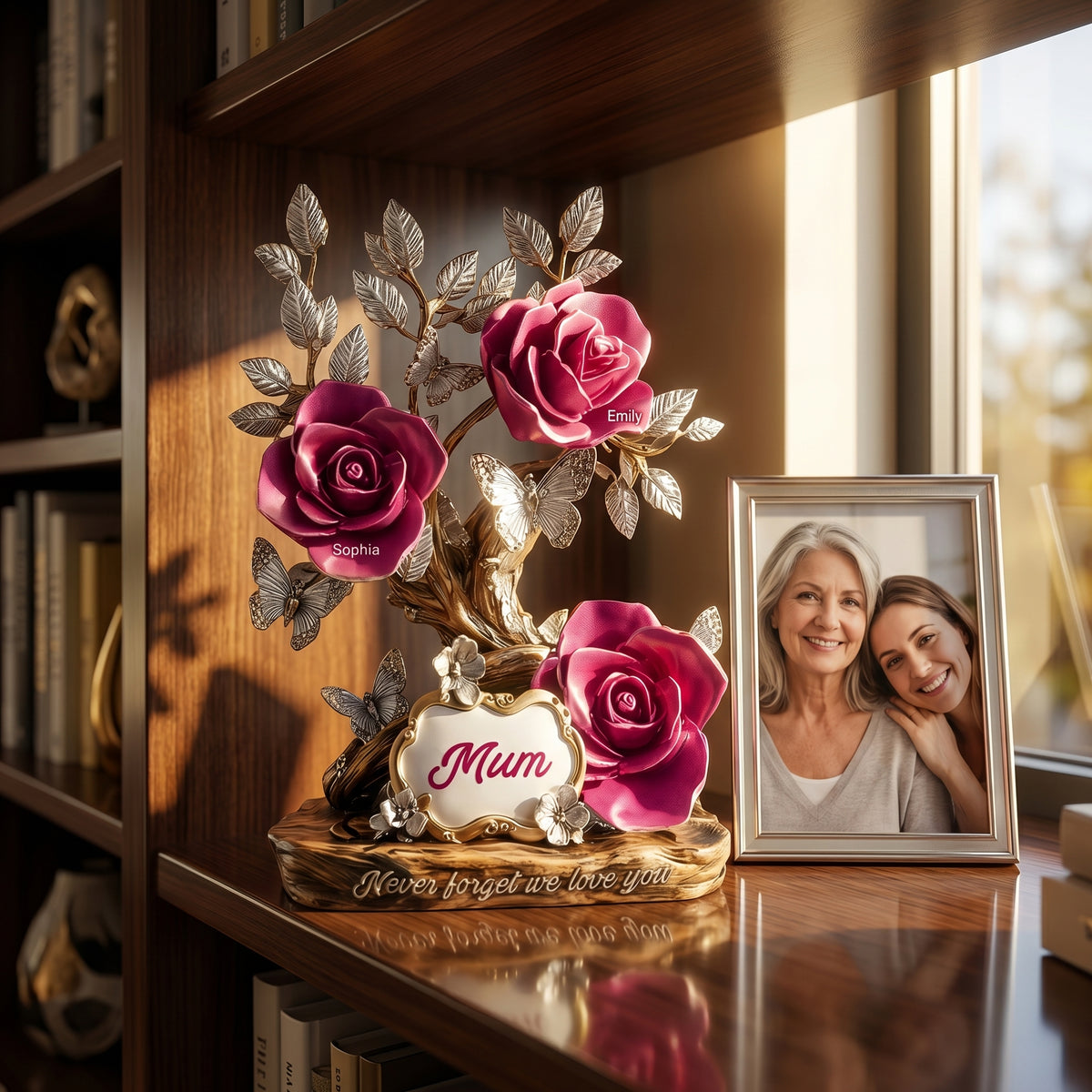 Personalized Floral Mother's Day Acrylic Plaque