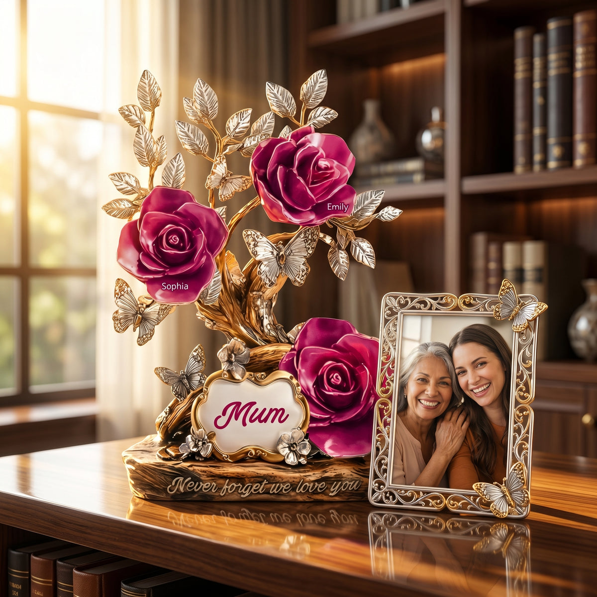 Personalized Floral Mother's Day Acrylic Plaque