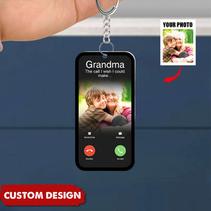 I Wish I Could Make - Custom Photo Acrylic Keychain