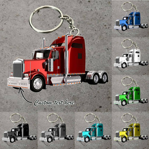 Luxury Truck Personalized Gift / Custom Trucker Ornament - Keychain