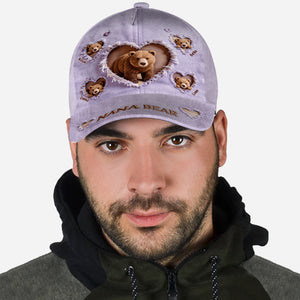 Personalized Mama/Nana Bear Classic Cap