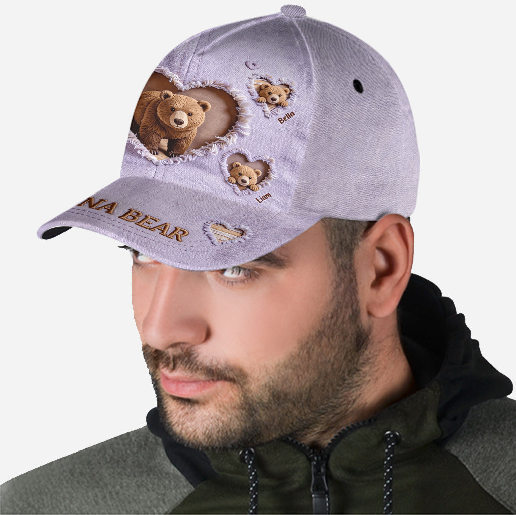 Personalized Mama/Nana Bear Classic Cap