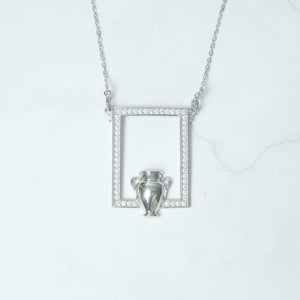 Floral Necklace - Gift For Mom Grandma Wife