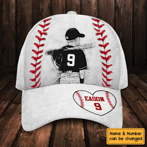 Personalized Baseball Cap-Gift For Grandson/Son/Boy