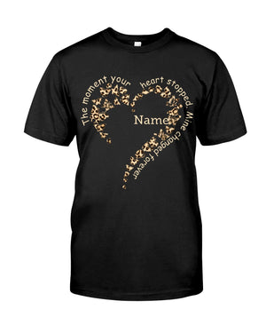 Eternal Love: Memorial Shirt with Personalized Butterflies Heart Design Classic T-Shirt