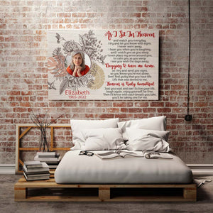 Customized Heaven Is Truly Beautiful Named Canvas Poster