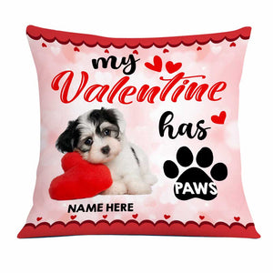 Personalized Dog Valentine Photo Pillow JR74 26O23