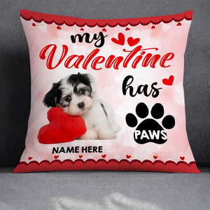 Personalized Dog Valentine Photo Pillow JR74 26O23