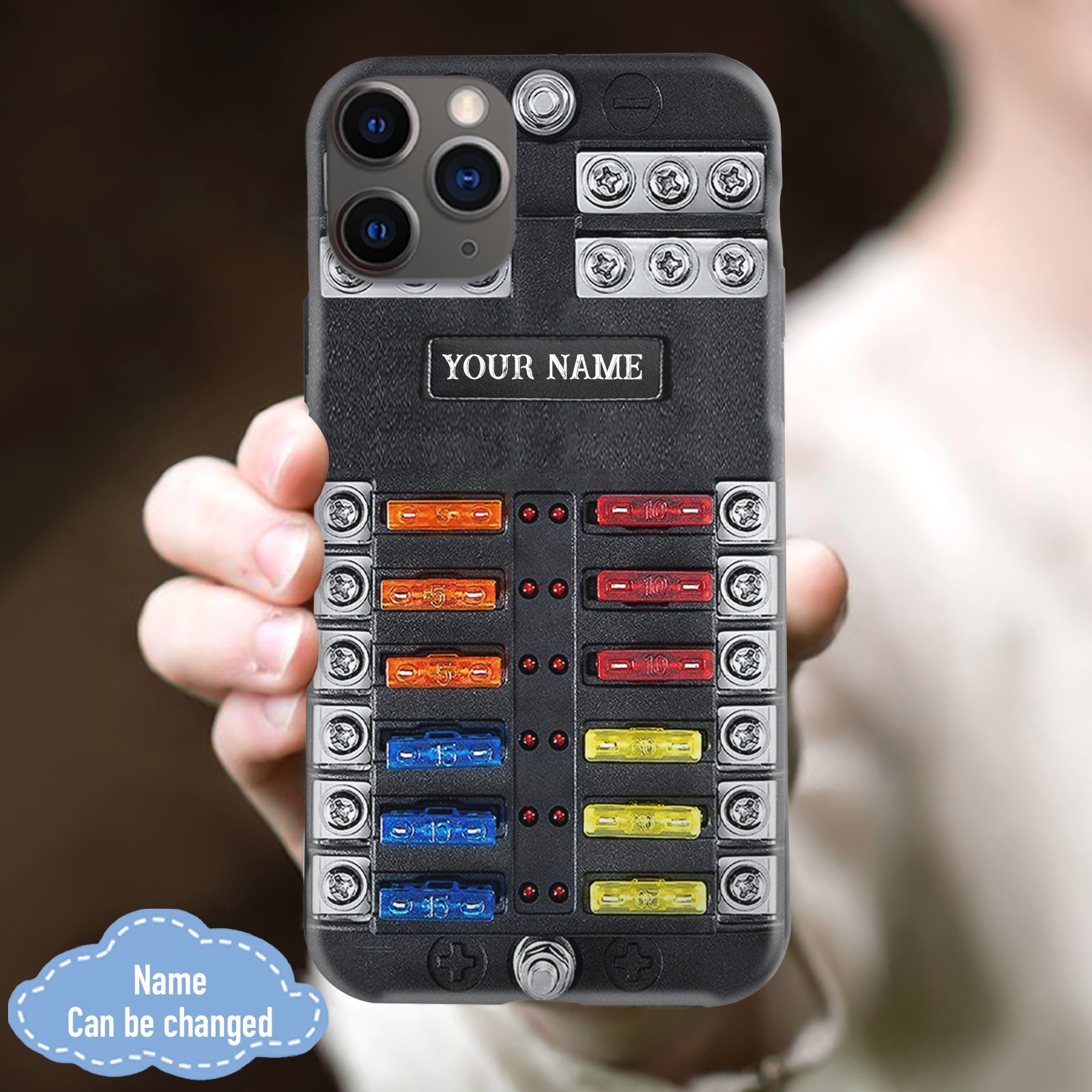 Personalized Electrician Phone case - Gift for Electrician