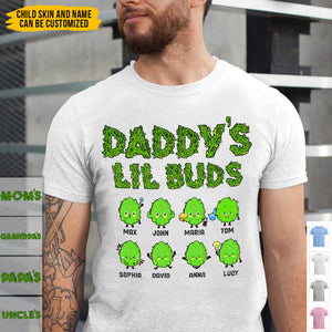 Daddy's Lil Buds Personalized Shirt