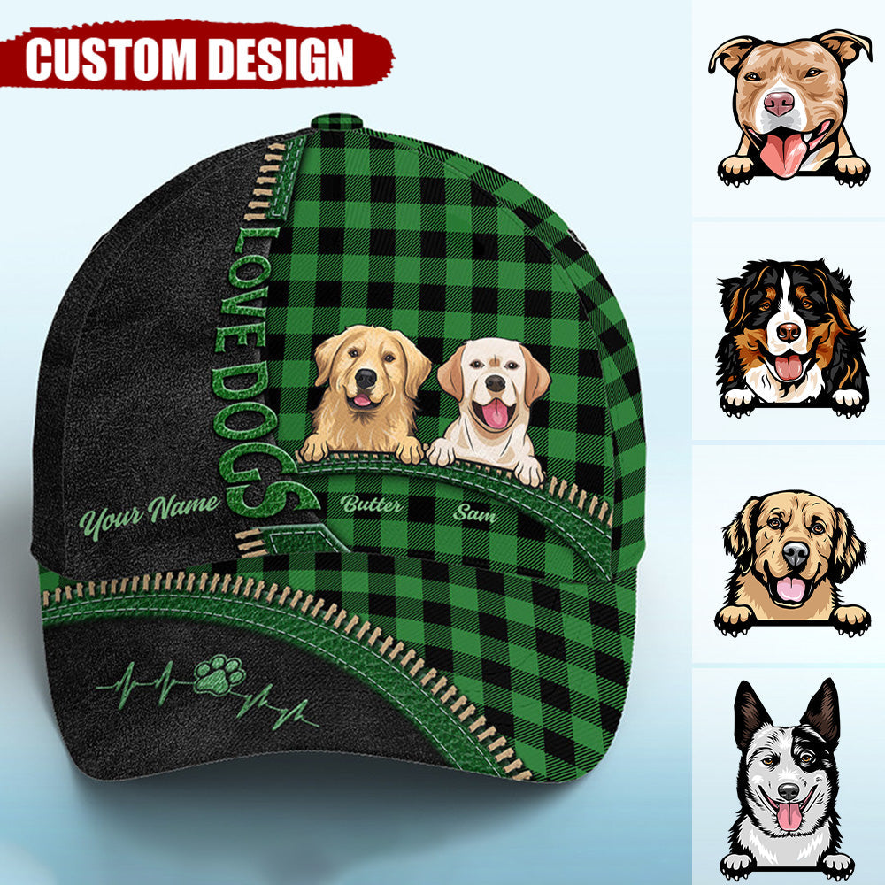Personalized All Over Print Classic Cap - Christmas Gift For Dog Lovers