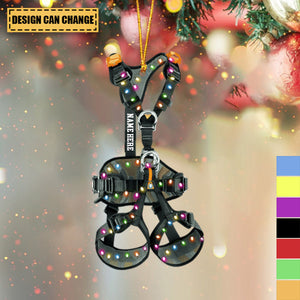Climbing Belt - Personalized Christmas Ornament