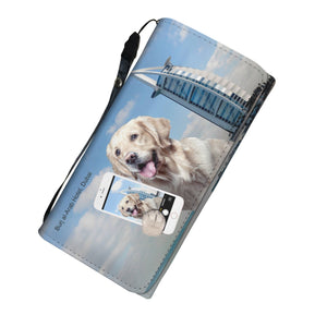 Explore The World With Your Golden Retriever - Women Wallet V1