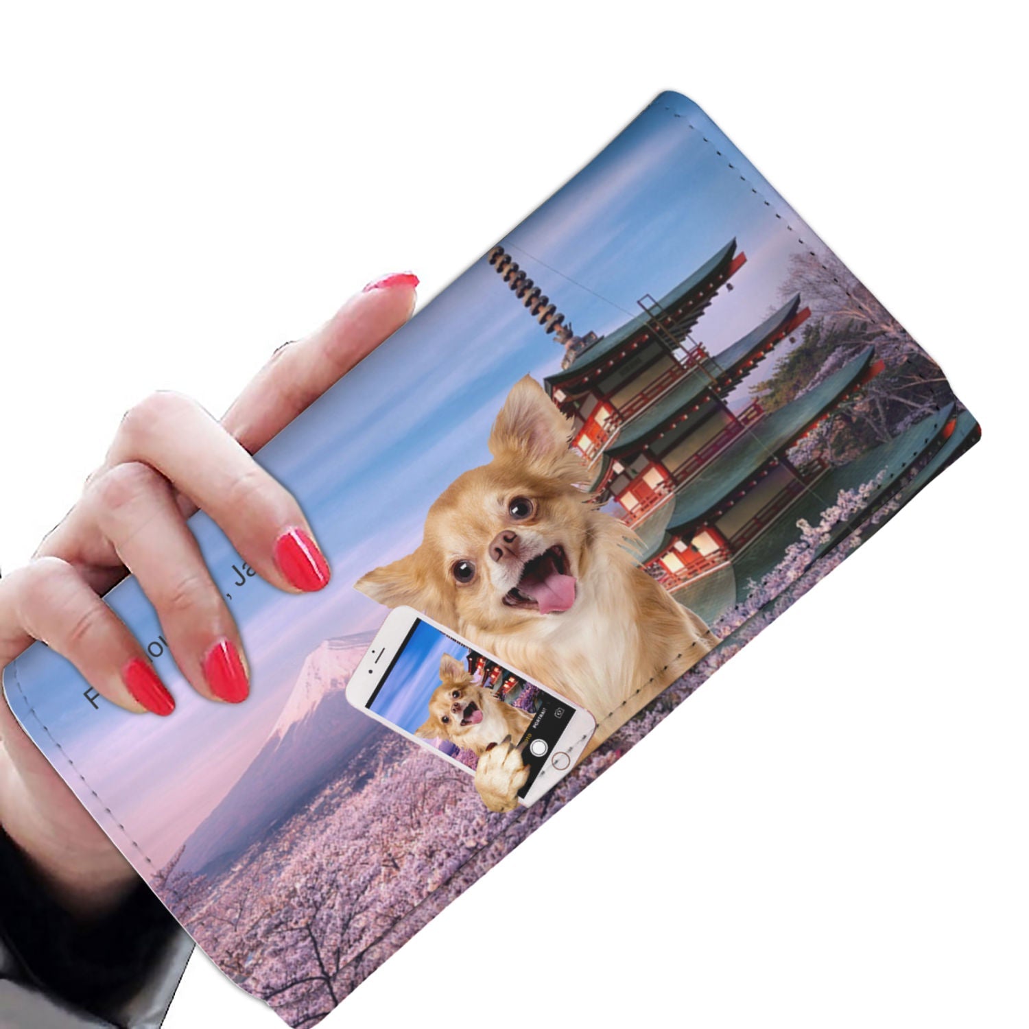 Explore The World With Your Chihuahua - Women Wallet V1