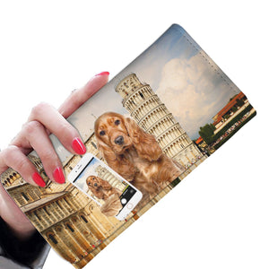 Explore The World With Your English Cocker Spaniel - Women Wallet V1