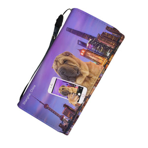 Explore The World With Your Shar Pei - Women Wallet V1