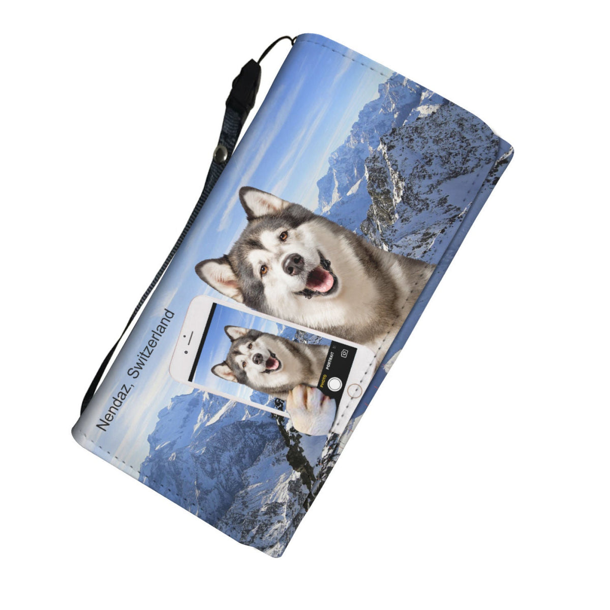 Explore The World With Your Alaskan Malamute - Women Wallet V1