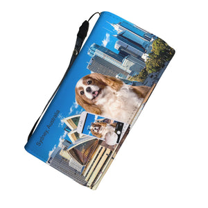 Explore The World With Your Cavalier King Charles Spaniel - Women Wallet V1