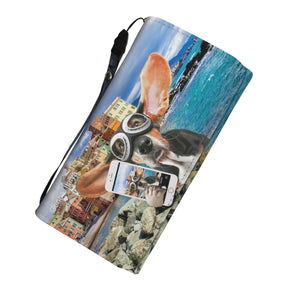 Explore The World With Your Basset Hound  - Women Wallet V1