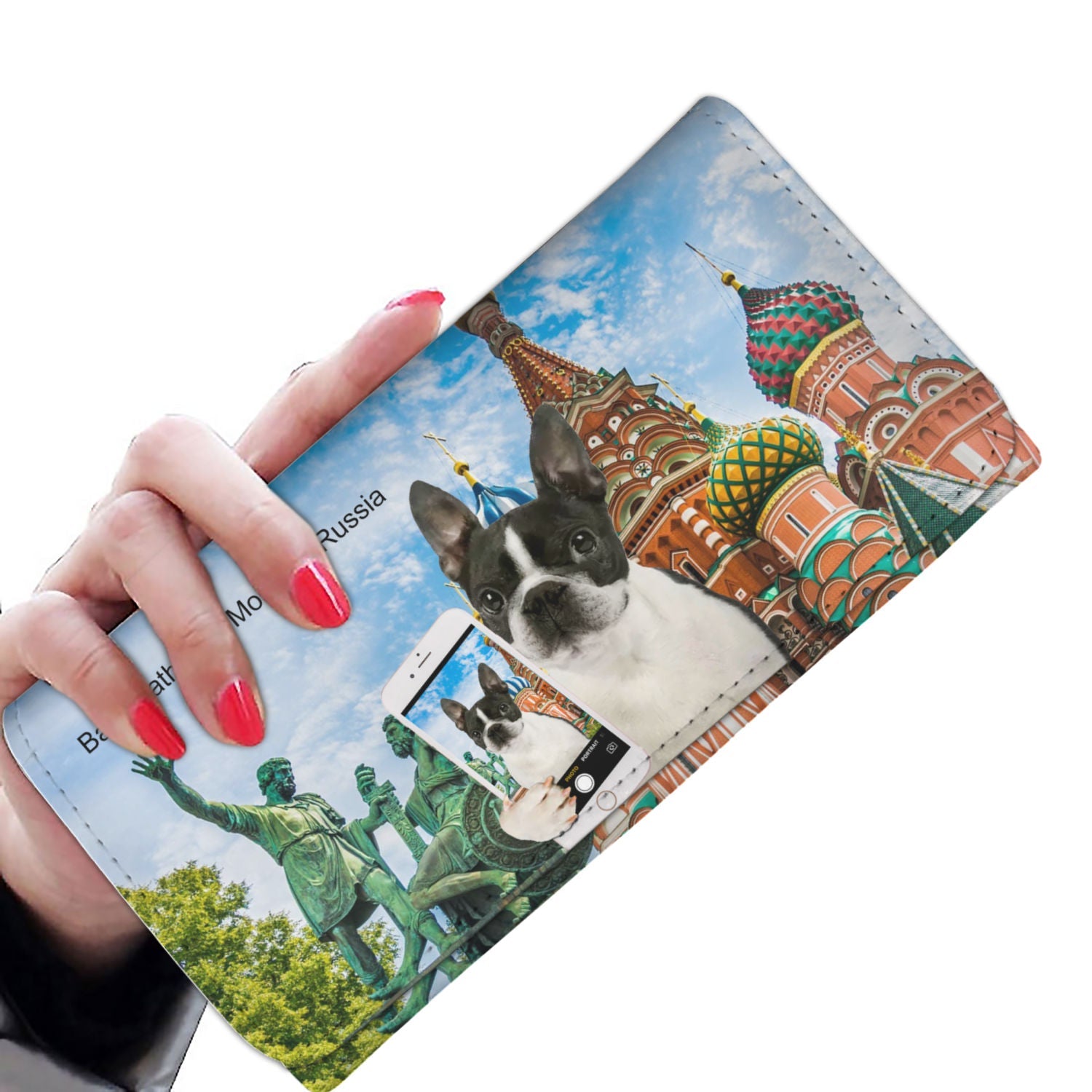 Explore The World With Your Boston Terrier - Women Wallet V1