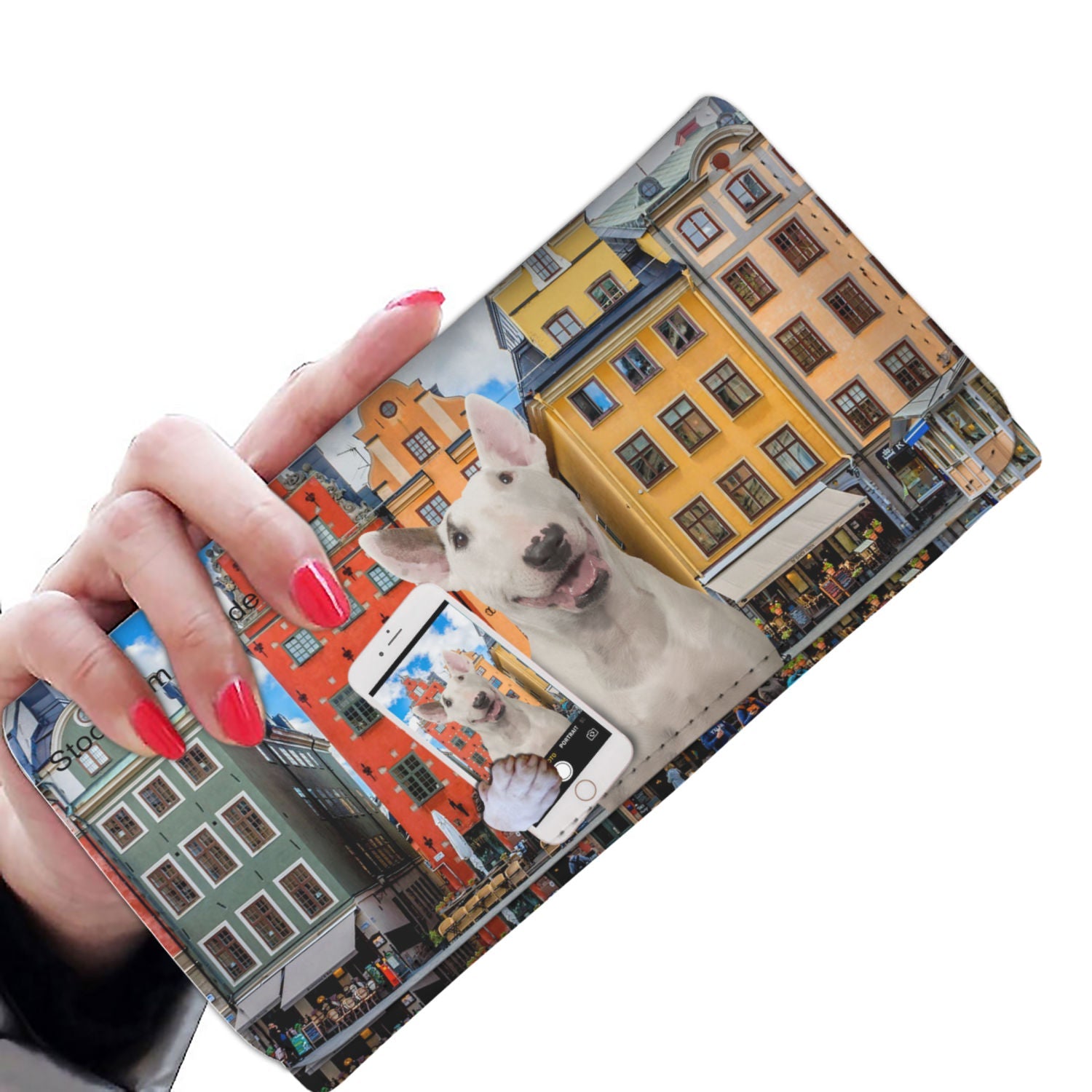 Explore The World With Your Bull Terrier - Women Wallet V1