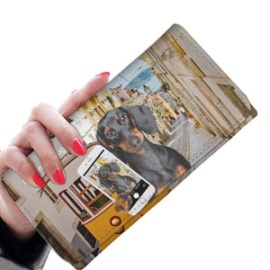 Explore The World With Your Dachshund - Women Wallet V2