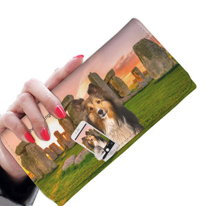 Explore The World With Your Shetland Sheepdog - Women Wallet V1