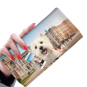 Explore The World With Your West Highland White Terrier - Women Wallet V1