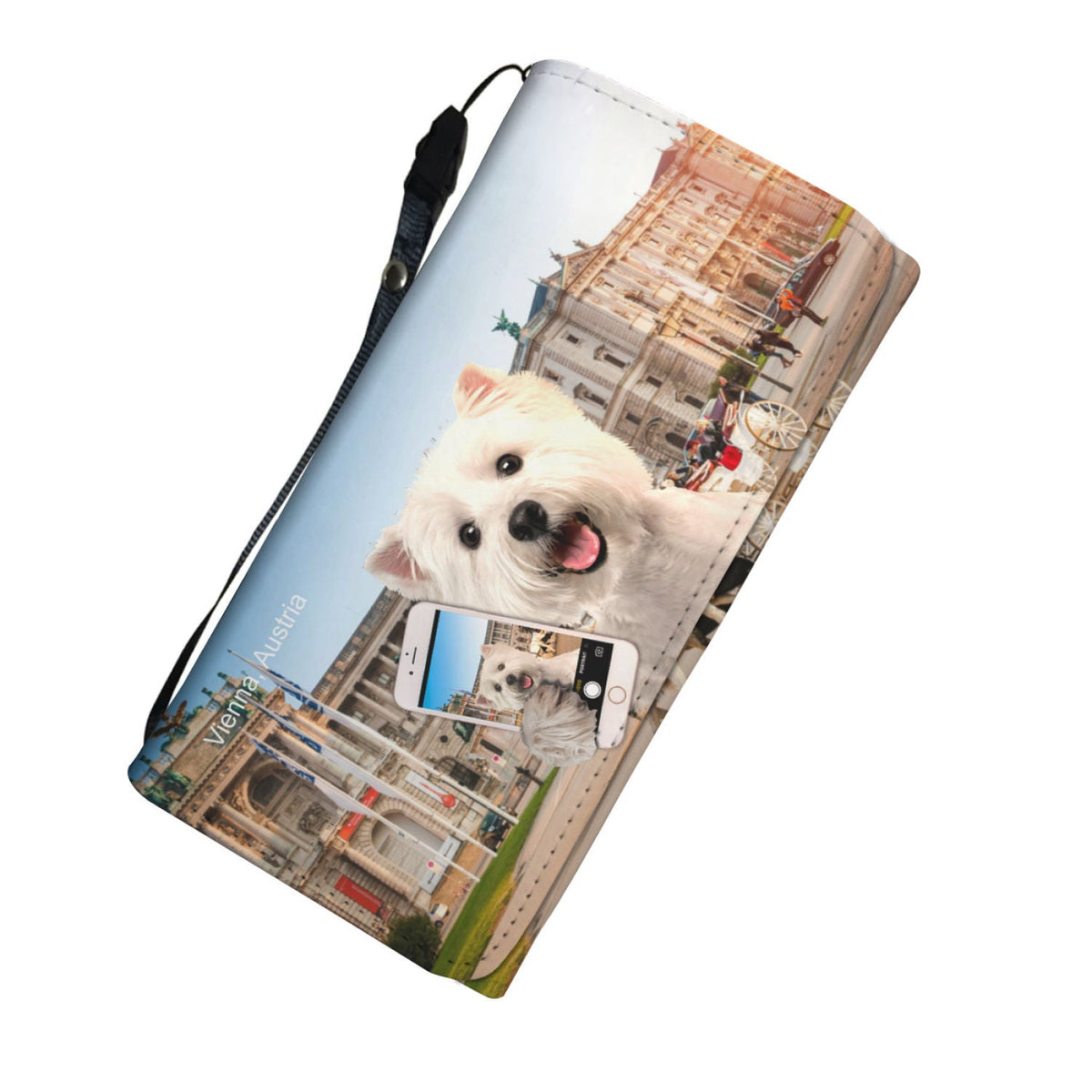 Explore The World With Your West Highland White Terrier - Women Wallet V1