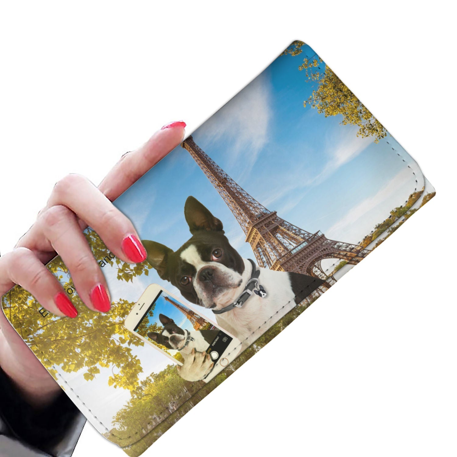 Explore The World With Your Boston Terrier - Women Wallet V4