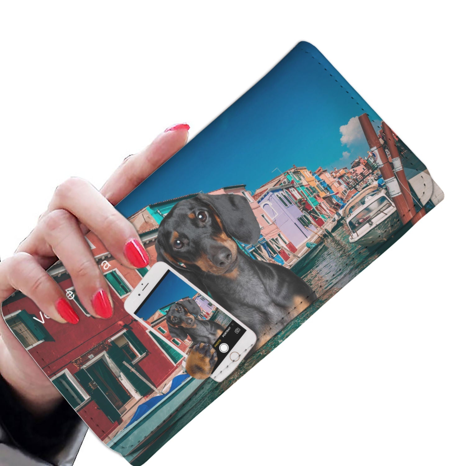 Explore The World With Your Dachshund - Women Wallet V5