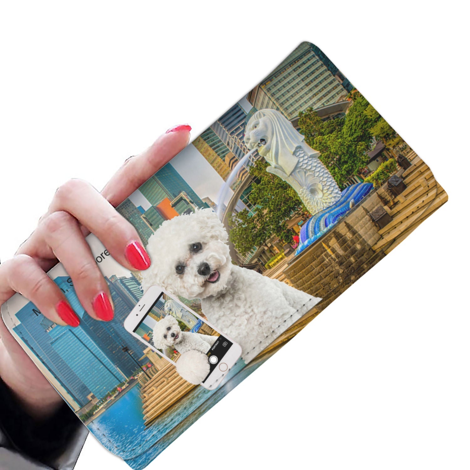 Explore The World With Your Bichon Frise - Women Wallet V3