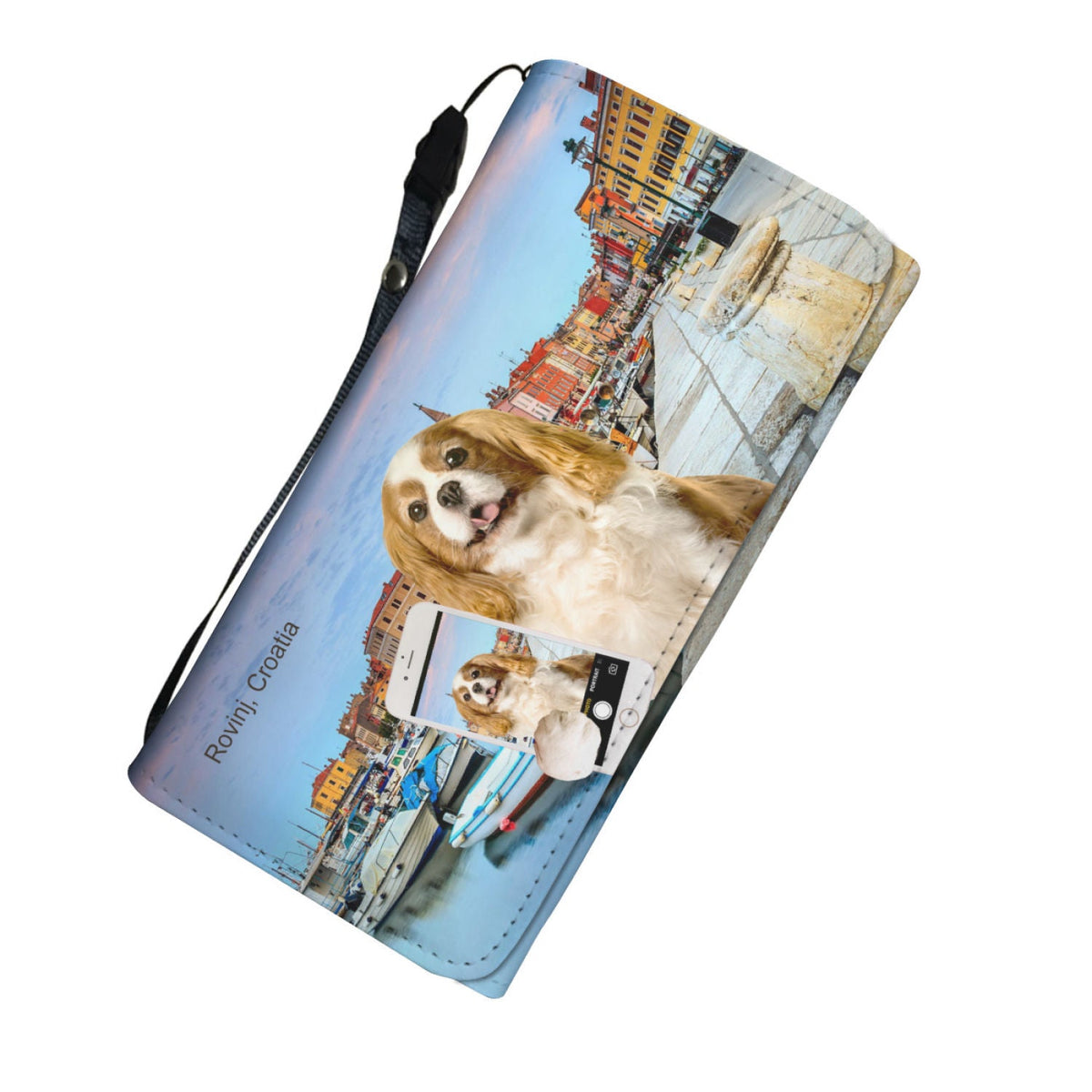Explore The World With Your Cavalier King Charles Spaniel - Women Wallet V2