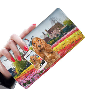 Explore The World With Your English Cocker Spaniel - Women Wallet V2