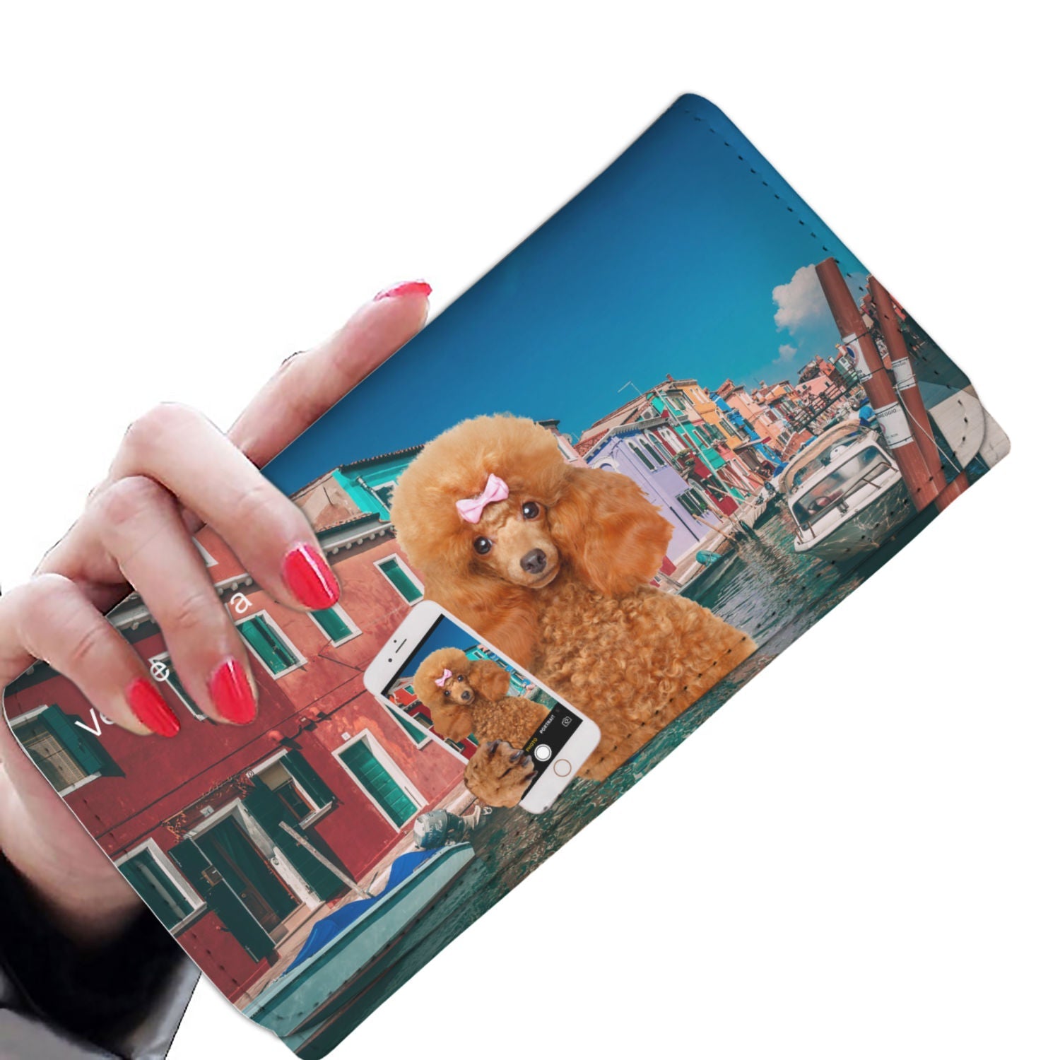Explore The World With Your Poodle - Women Wallet V2