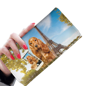 Explore The World With Your English Cocker Spaniel - Women Wallet V3