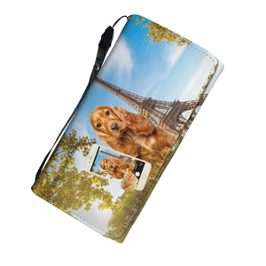 Explore The World With Your English Cocker Spaniel - Women Wallet V3