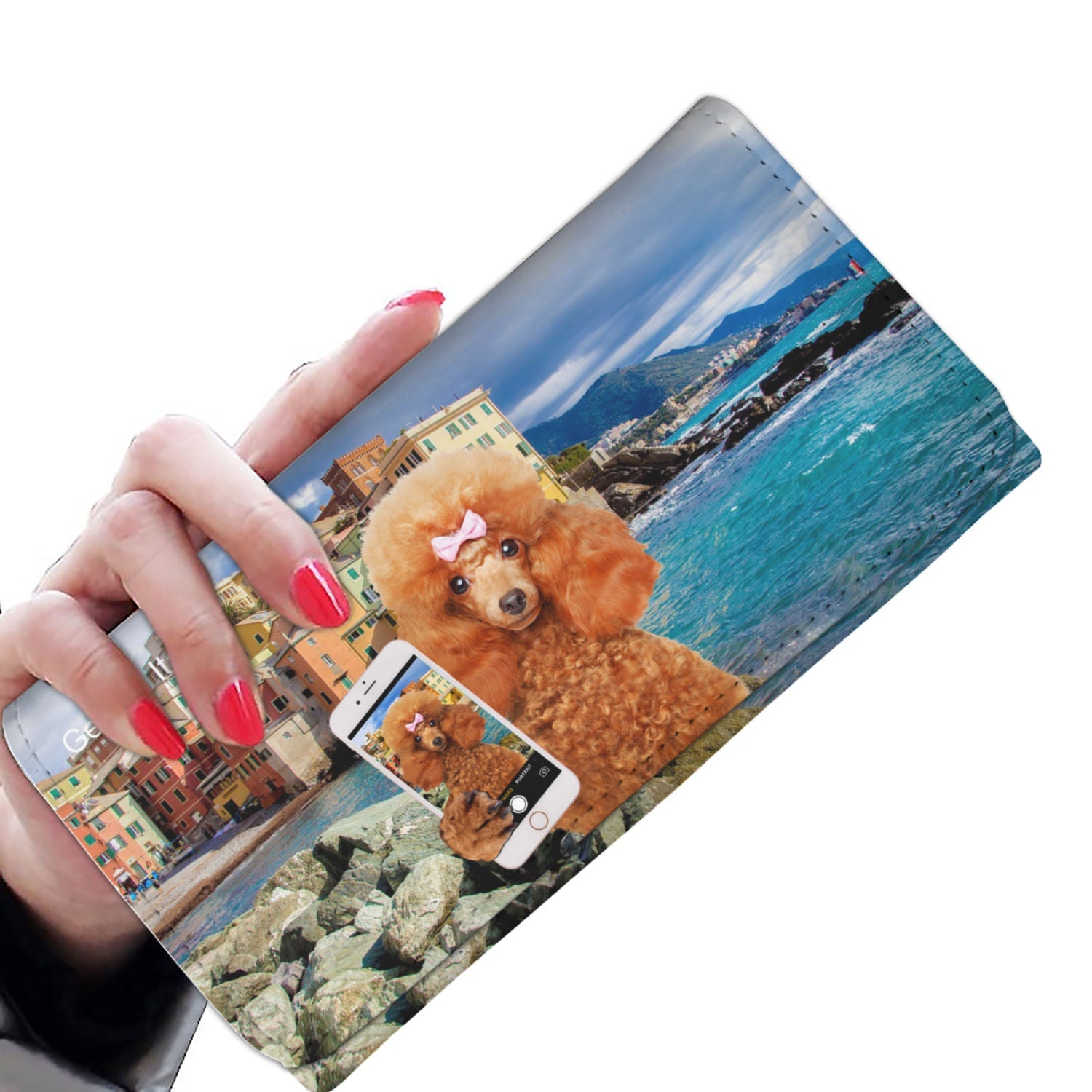 Explore The World With Your Poodle - Women Wallet V3