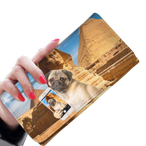 Explore The World With Your Pug - Women Wallet V3