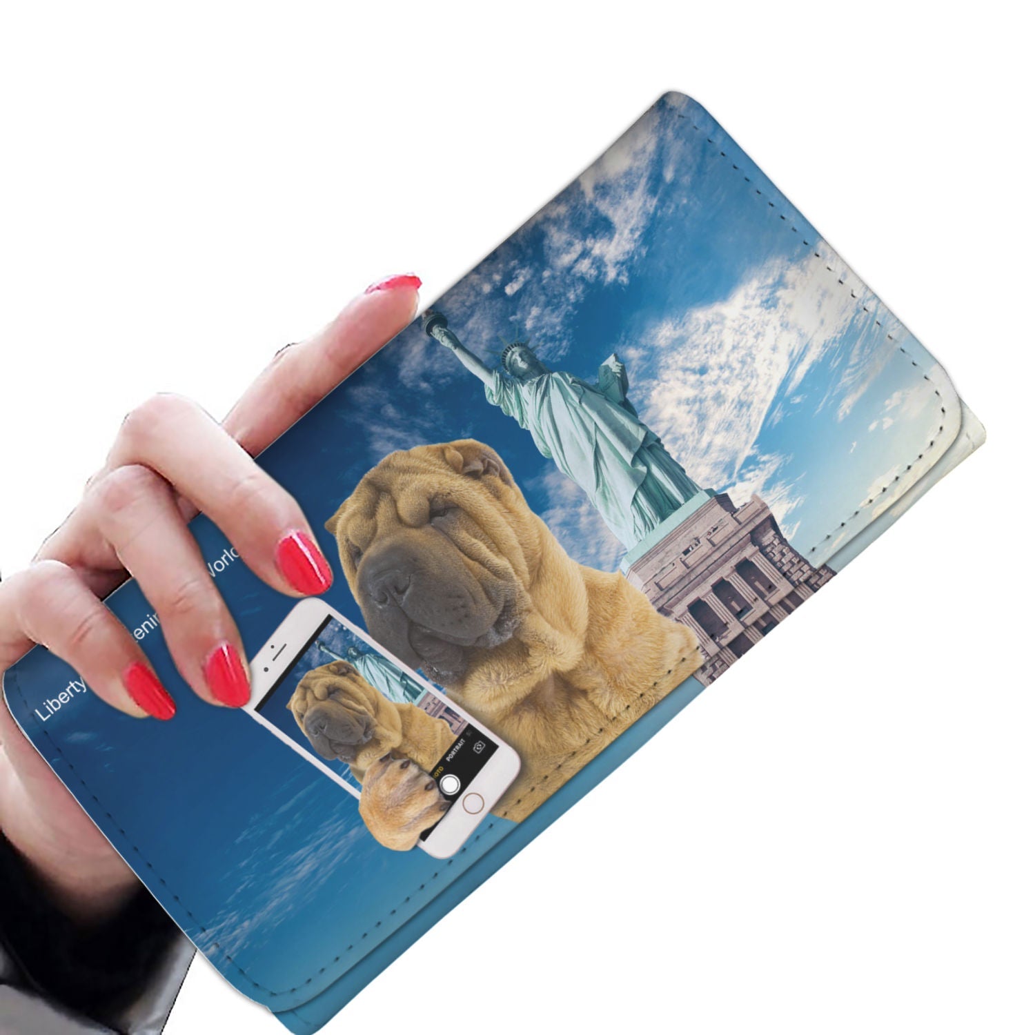Explore The World With Your Shar Pei - Women Wallet V2