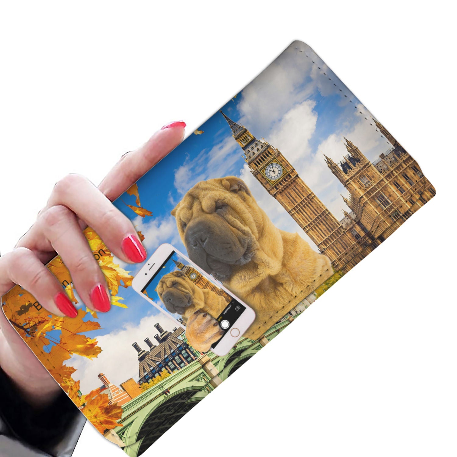 Explore The World With Your Shar Pei - Women Wallet V3