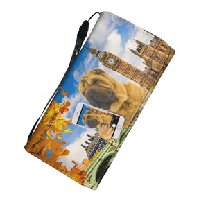 Explore The World With Your Shar Pei - Women Wallet V3