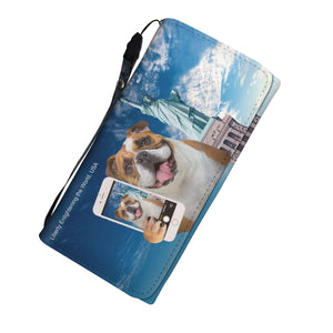 Explore The World With Your English Bulldog - Women Wallet V2