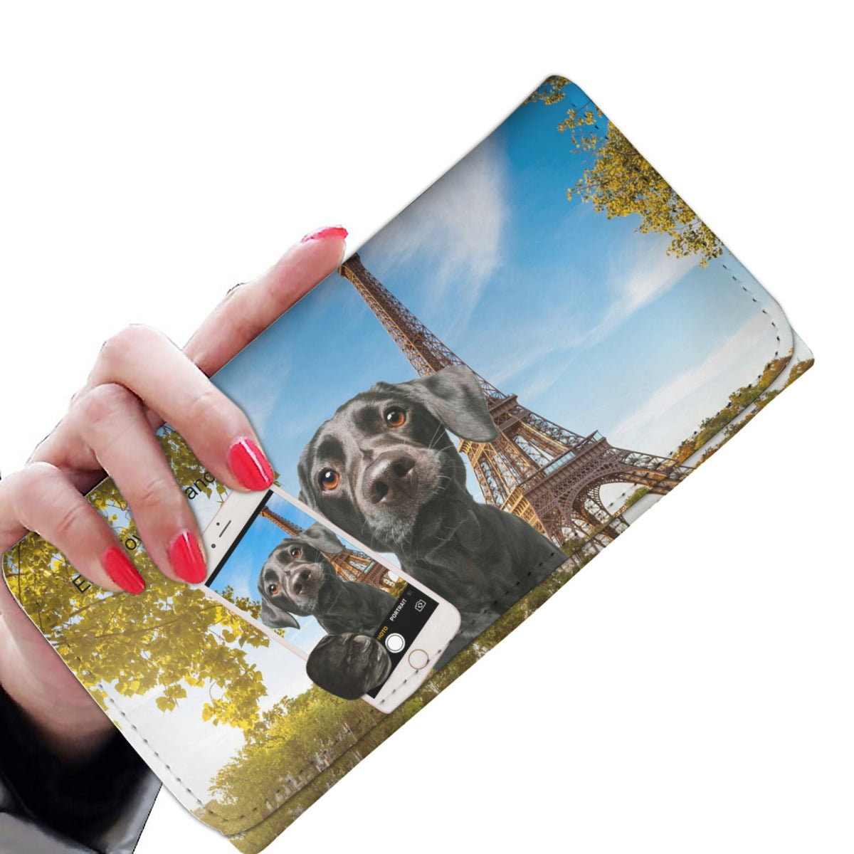 Explore The World With Your Labrador - Women Wallet V3